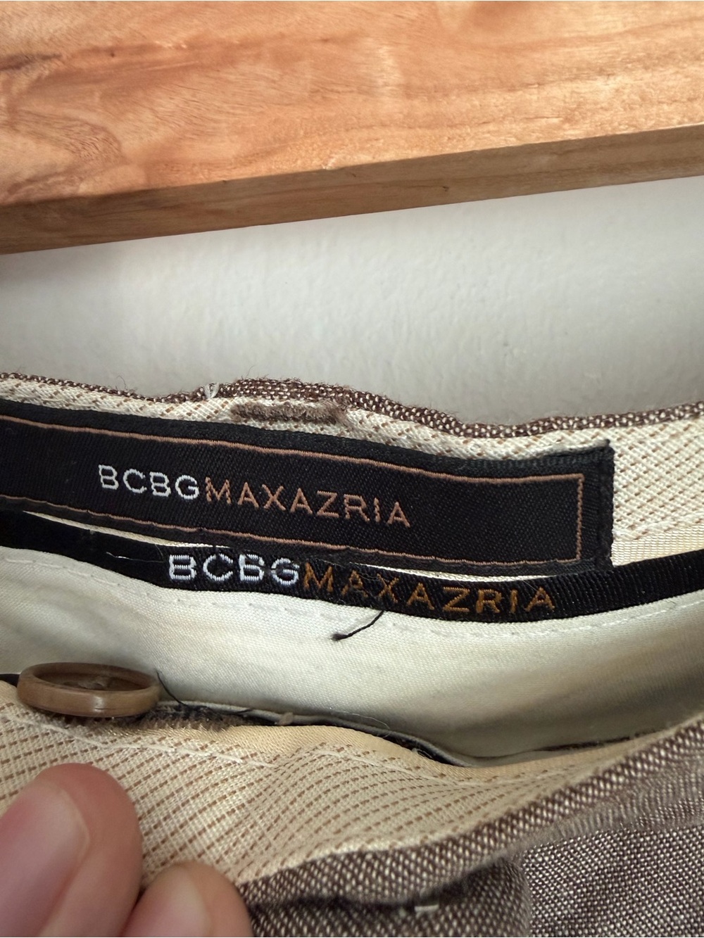 BCBGMaxAzria Brown Wide Leg Dress Pants - Picture 5 of 7